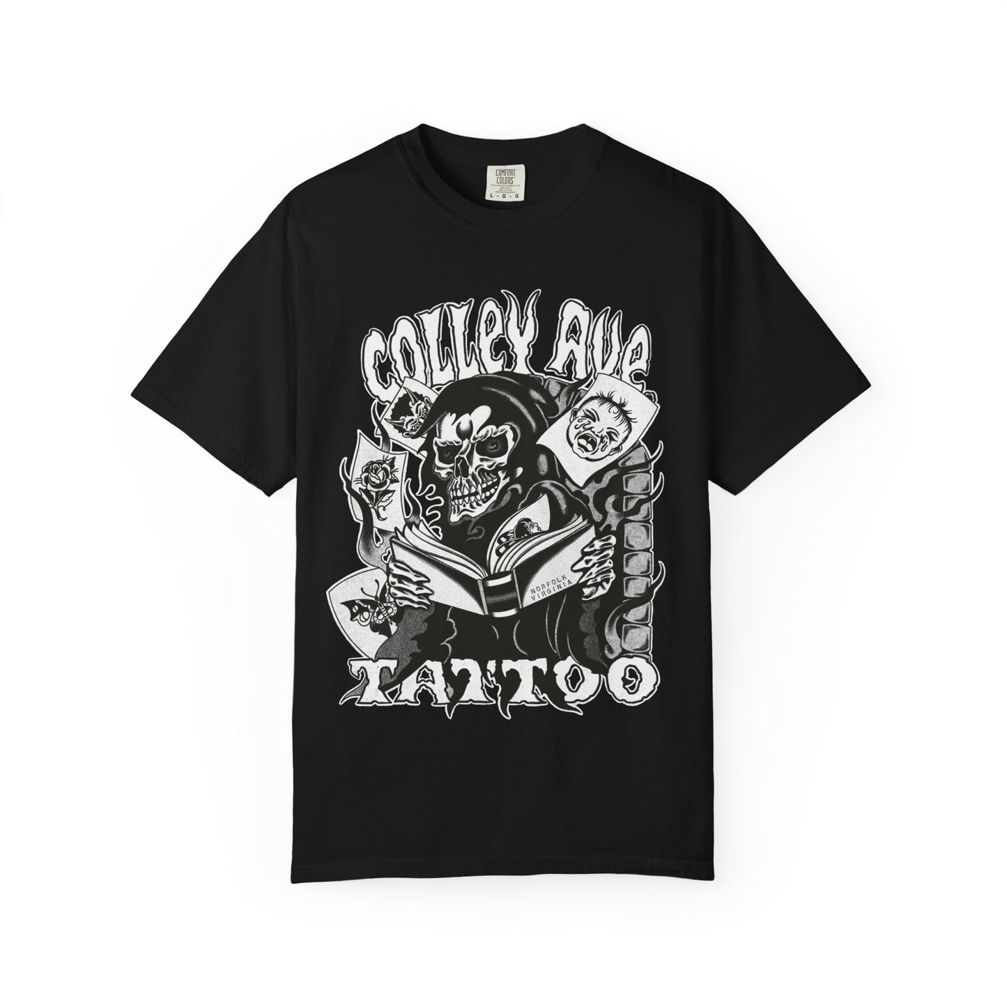 Reaper Tee Colley Ave Tattoo